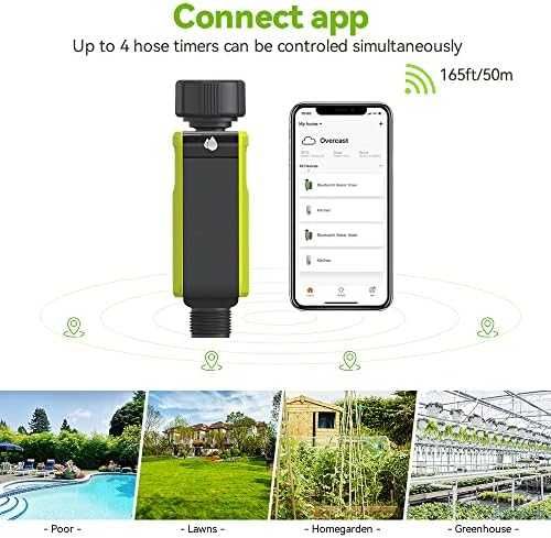 Shrivee WiFi контролер за поливане с 1 зона 2.4GHz
