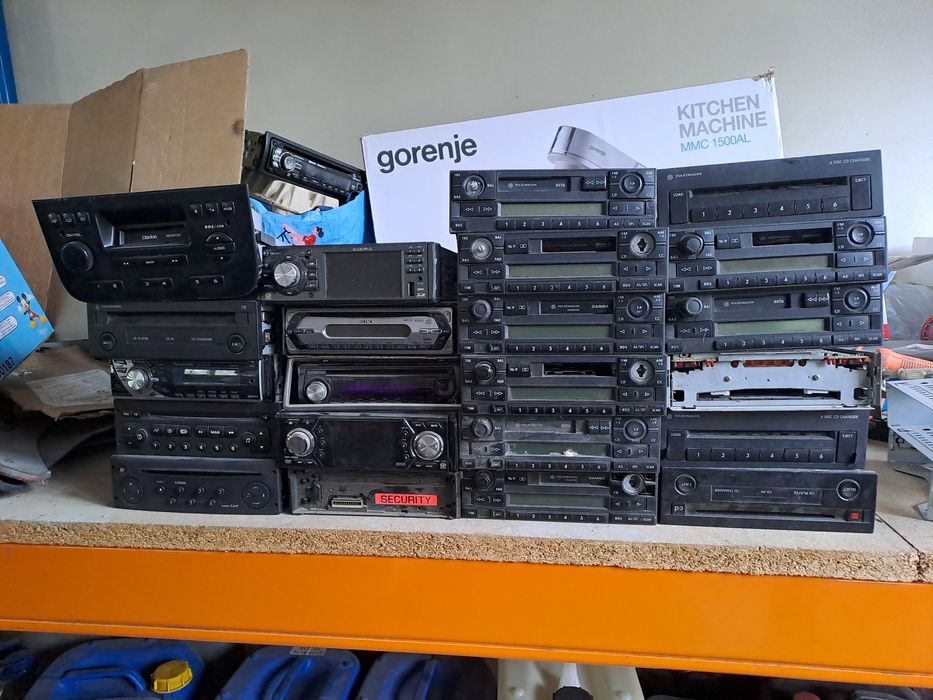 Radio casetofon si cd player auto originale vw sharan