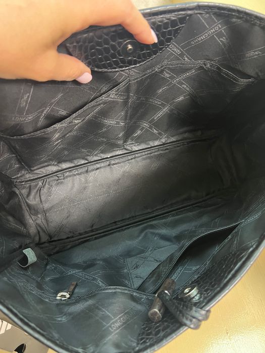 Geanta piele Longchamp