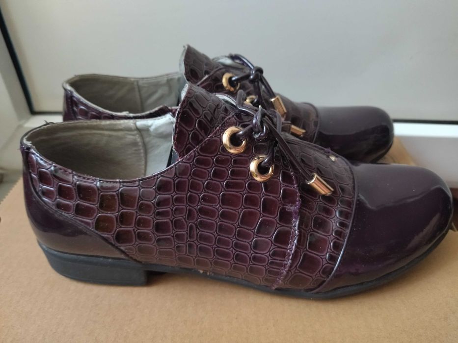 Туфли школьные размер 35