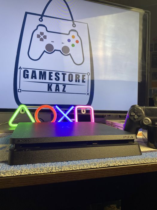 PlayStation 4 SLIM + 15 игр