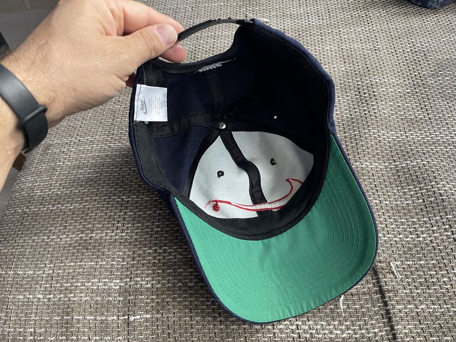 Ретро Шапка Nike Vintage Cap Hat 1990 Swoosh Logo Jordan Tennis Court