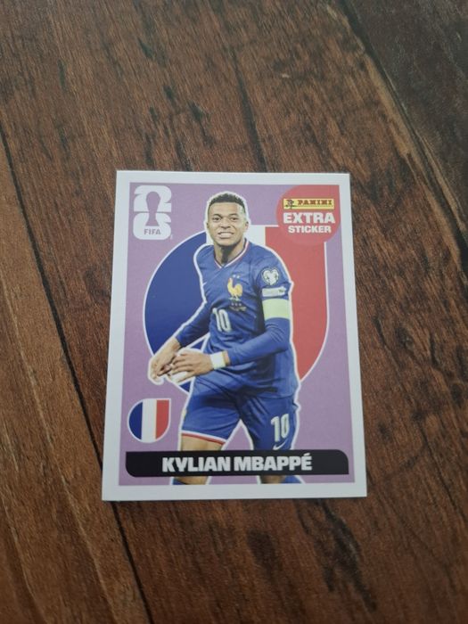 Panini Extra Sticker Purple Mbappe