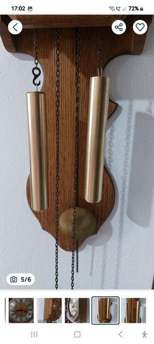 Ceas cu pendul Dugena Germ.