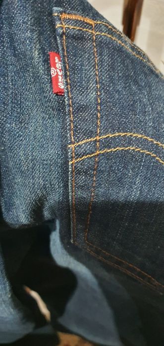 Levi’s 752 Regular W30 L34 – blugi noi cu etichetă, denim albastru