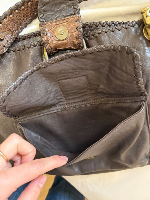 Чанта естествена кожа Gianni Chiarini