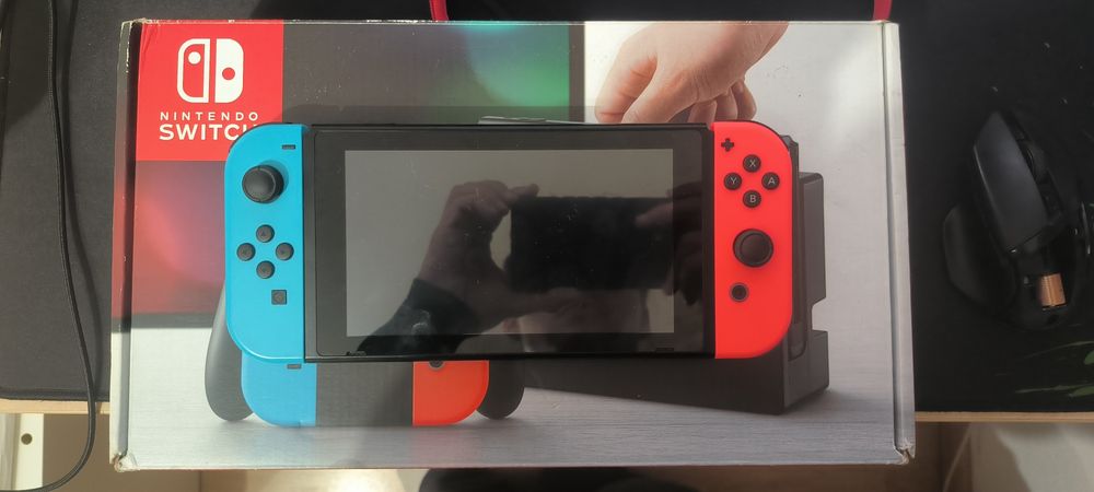 Consola Nintendo switch v2 fullbox pachet