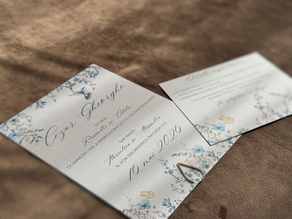 Invitații Nuntă, Botez, Aniversari și alte Evenimente – Personalizate