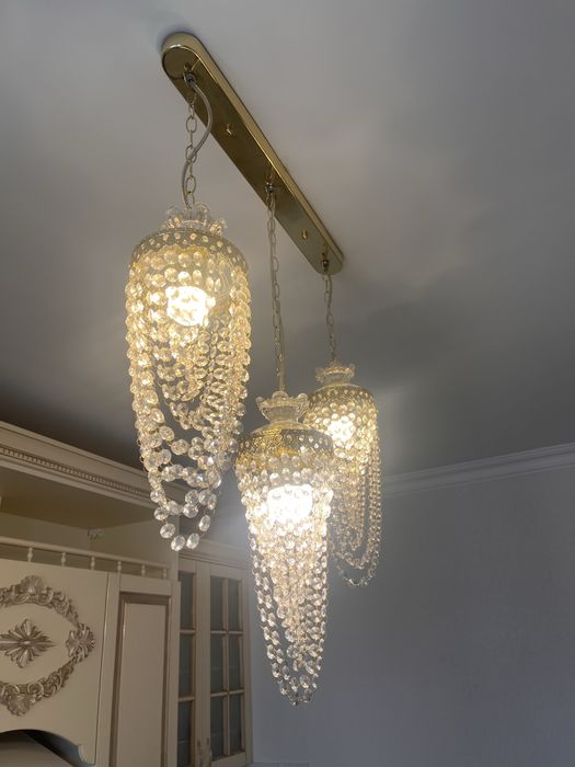 Люстра хрустальная