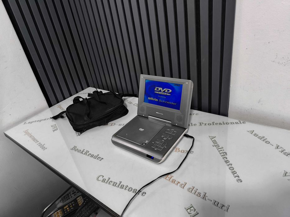 DVD player portabil Silva Schneider DVB 775-T DVB-T SD geanta