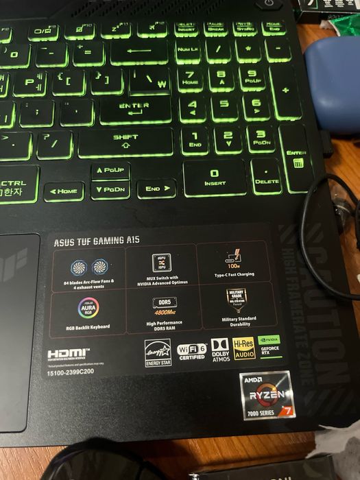 Ноутбук Asus TUF A15