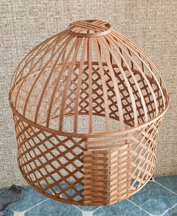 Макет юрты, деревянный.