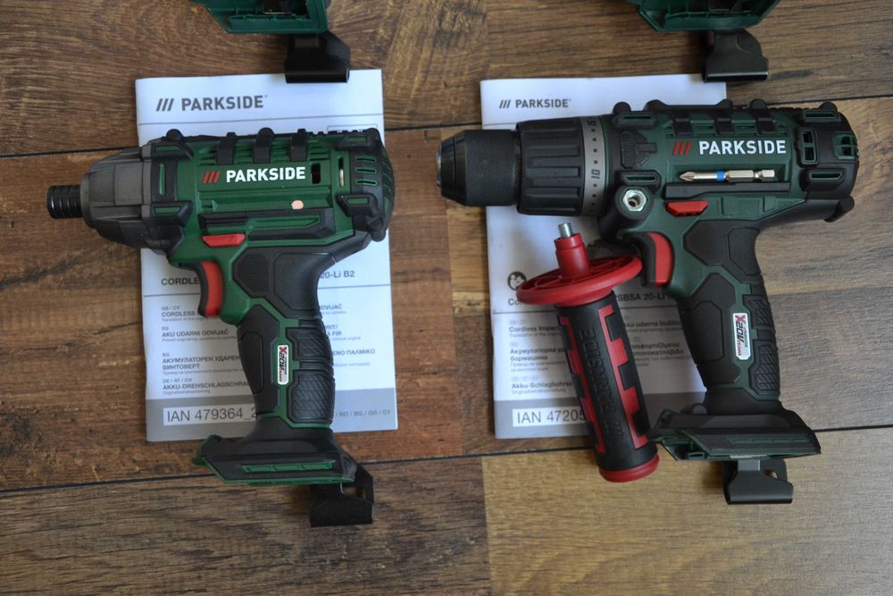 Нови Акумулаторни Винтоверти и Гайковерти Parkside 20V