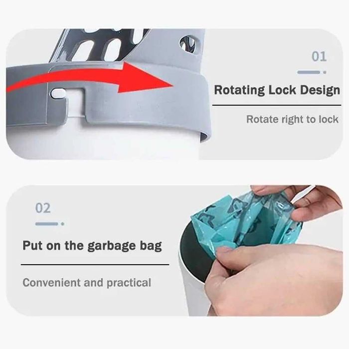 Лопатка за котешки тоалетни с държач за торбички