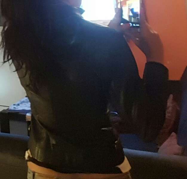 Дамско яке естествена кожа