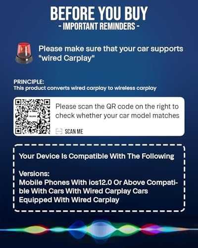 Нов Безжичен Apple CarPlay адаптер WiFi Bluetooth Plug & Play кола
