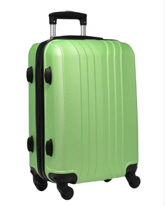 Куфар за ръчен багаж 55x37x22 см | Лек и здрав ABS с , 4 колела 360°