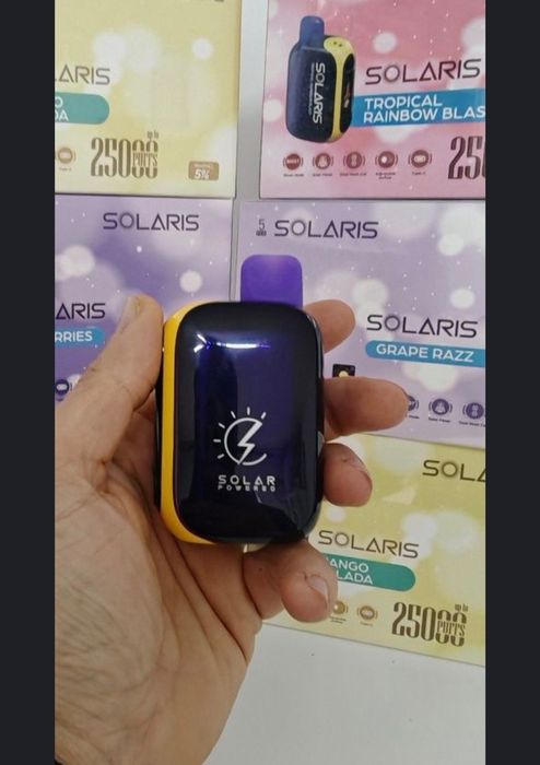 Vape Solar 25.000 Puffs Reincarcabil Display