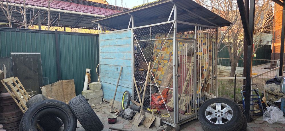 Вольер, будка для собак