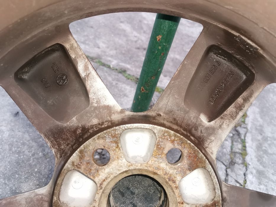 Set roti pe 16,  5x112, vw, audi, cauciucuri de vara 205/55/16