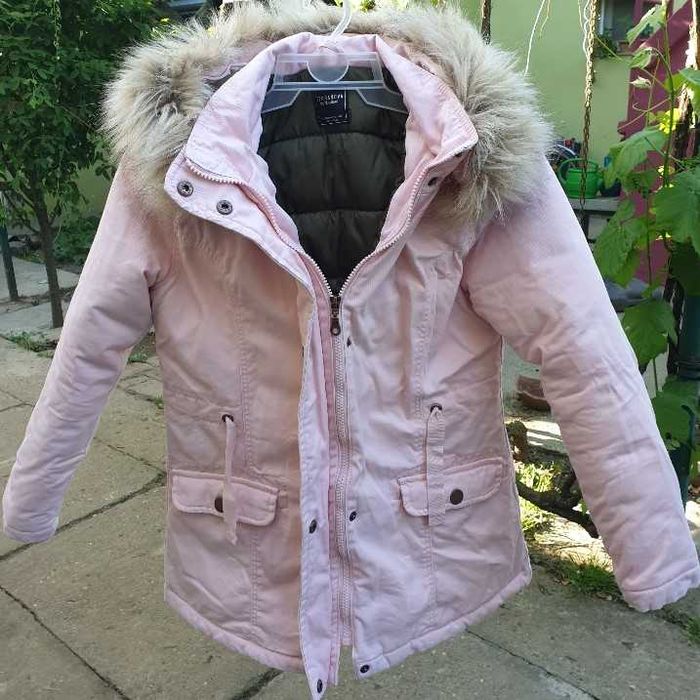 Scurta iarna Terranova, cu gluga si blanita, marimea 152-158