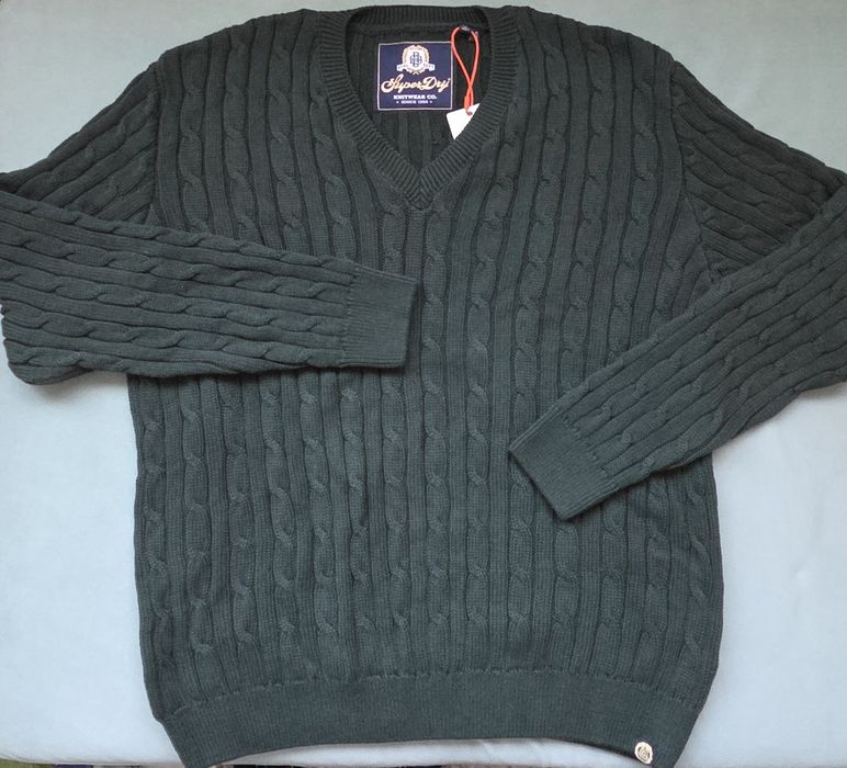 Дамски плетен пуловер Superdry