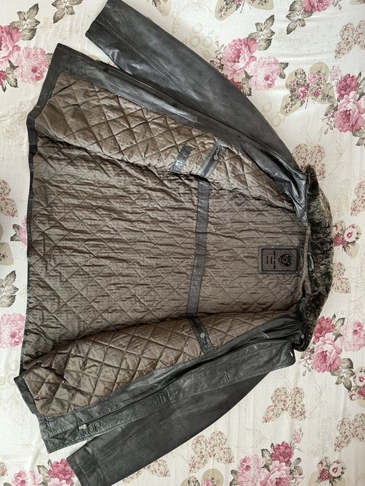 Geaca de piele Pierre Cardin