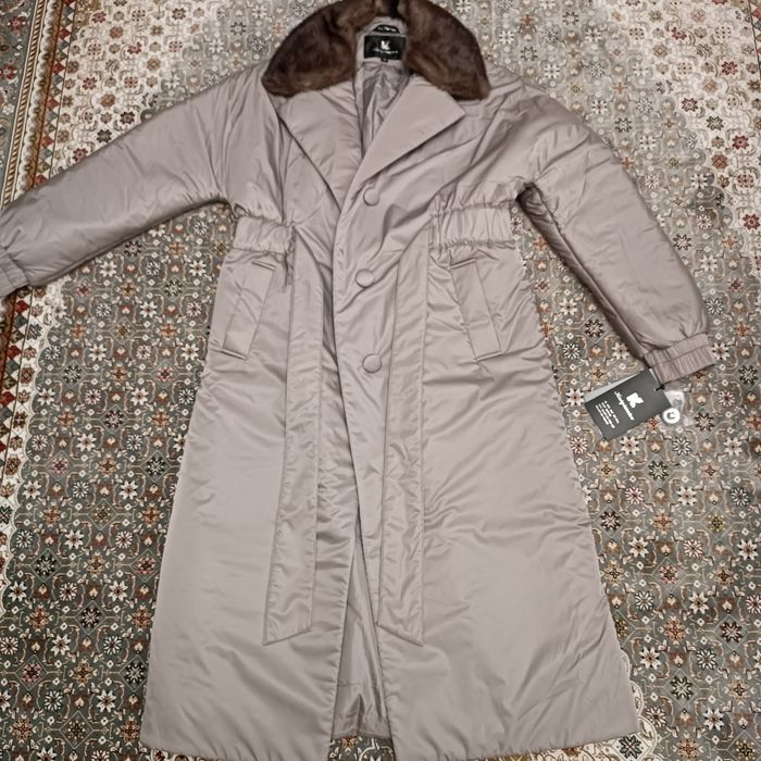 Шуба норковая цельная