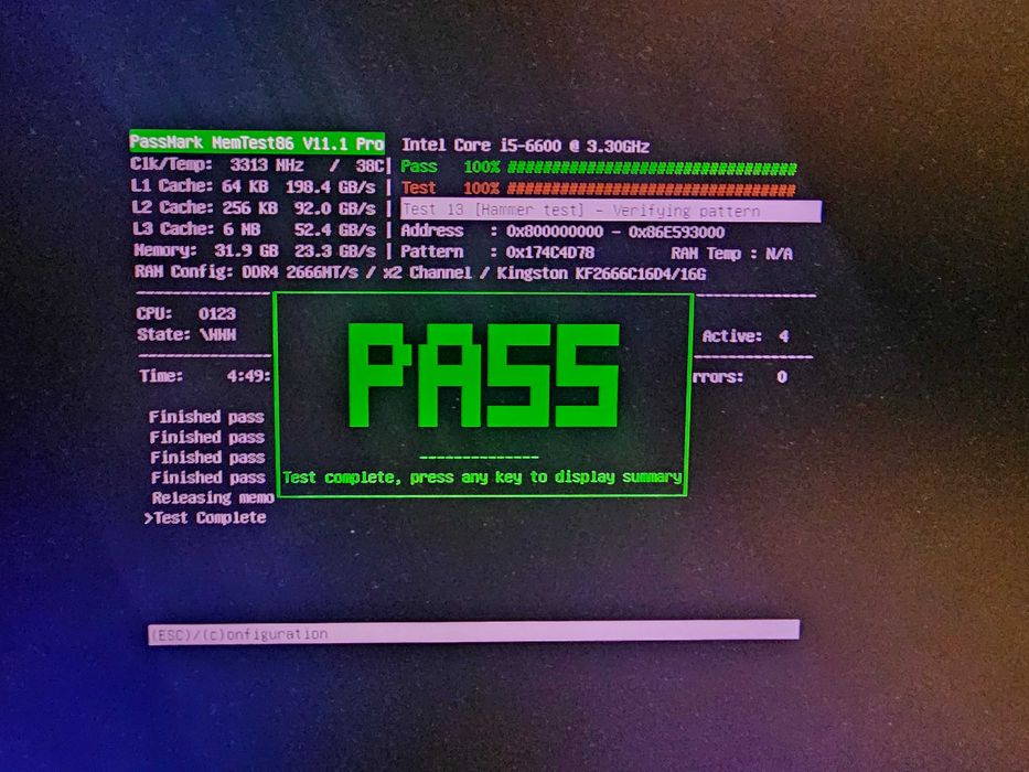 2X16GB 32GB DDR4 2666Mhz Kingston Fury Beast Black RAM памет | CL16