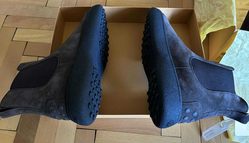 Есенно-зимни боти на италианския бранд TOD'S, размер 44.5