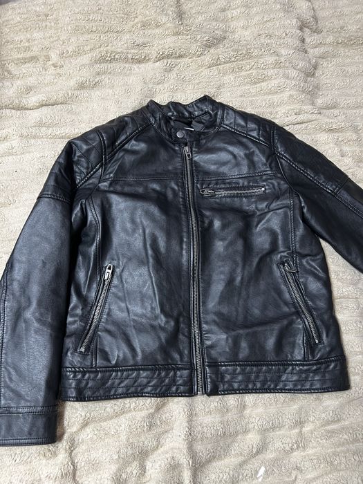 Куртка кожанная подростковая