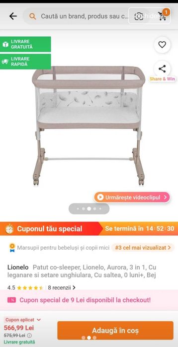 Pat bebelus 0-6 luni