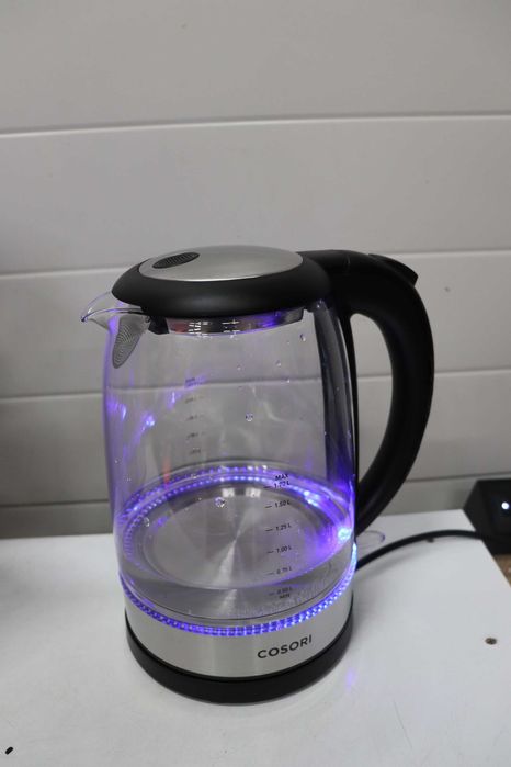 Електрическа стъклена кана COSORI, 1.7 л, 2200W, лек ДЕФЕКТ