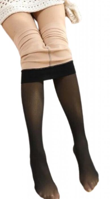 Стилен дамски термо чорапогащник с подплата