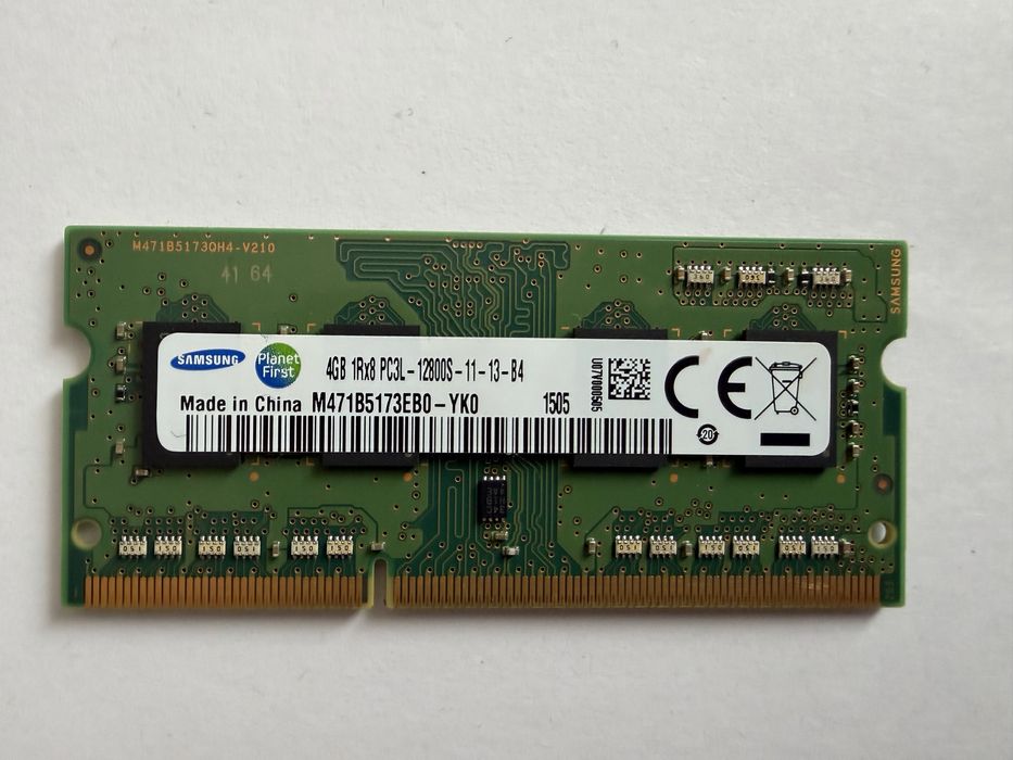 Озу Ddr3 1600 4gb, so-dimm, для ноутбука