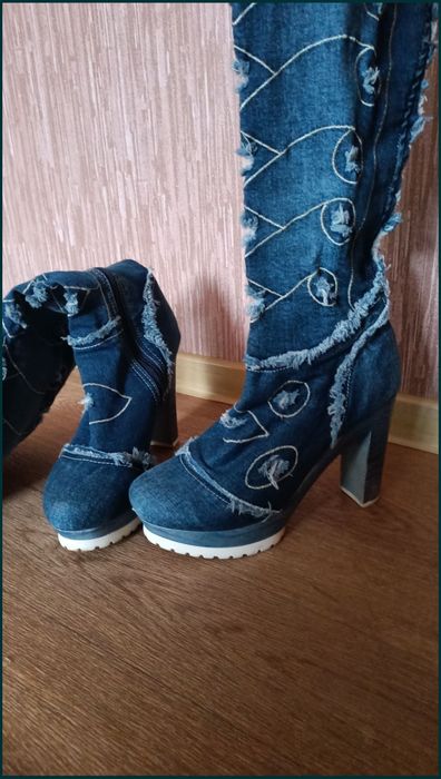 Сапоги женские Ботфорты