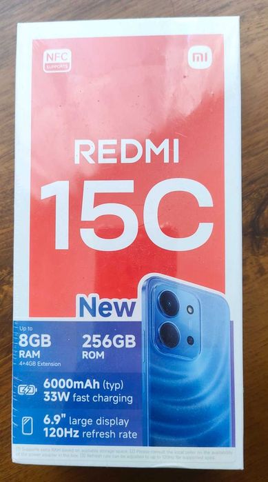 НОВ телефон Redmi 15C