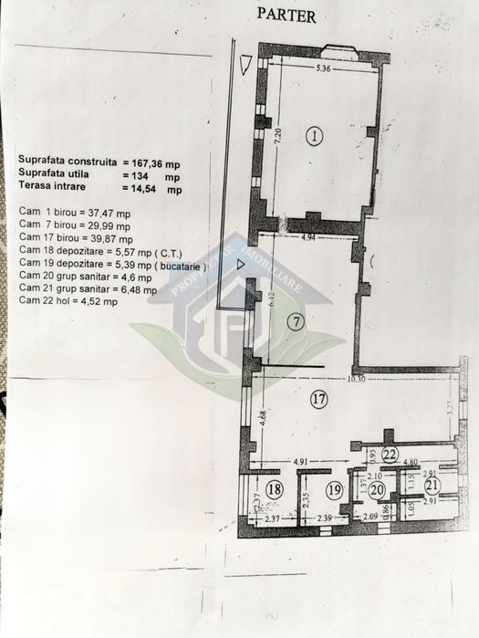 De închiriat: Spațiu comercial Zona Centrală