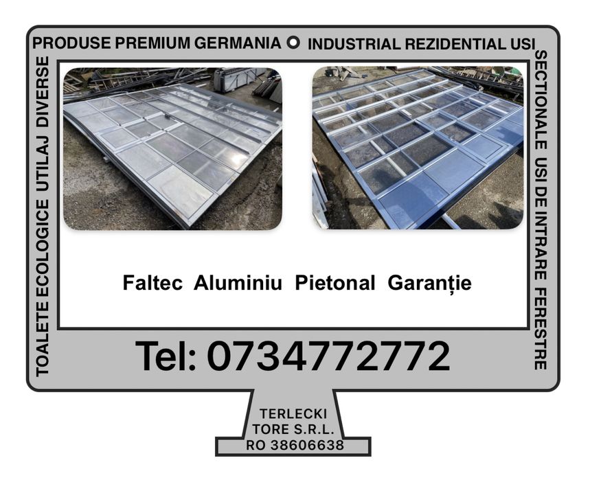 USA SECTIONALA INDUSTRIALA poarta hala H 500 x L 459 Germania