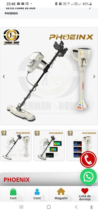 Scanner detector metale  Phoenix 3D