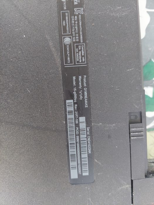 Dezmembrez Laptop HP 15