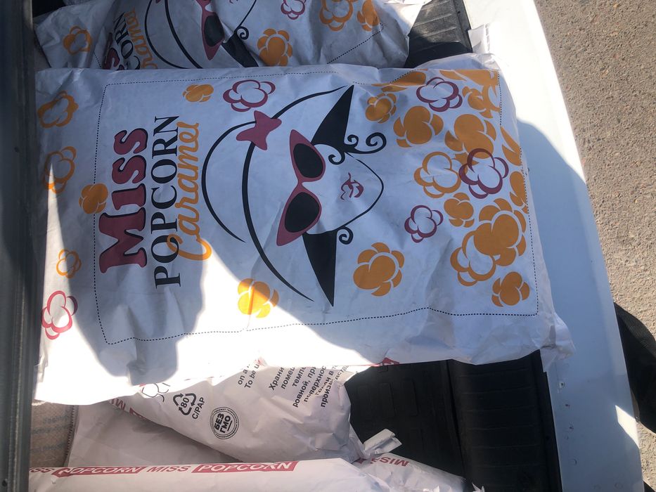 Popkorn johori dumaloq ochiladi