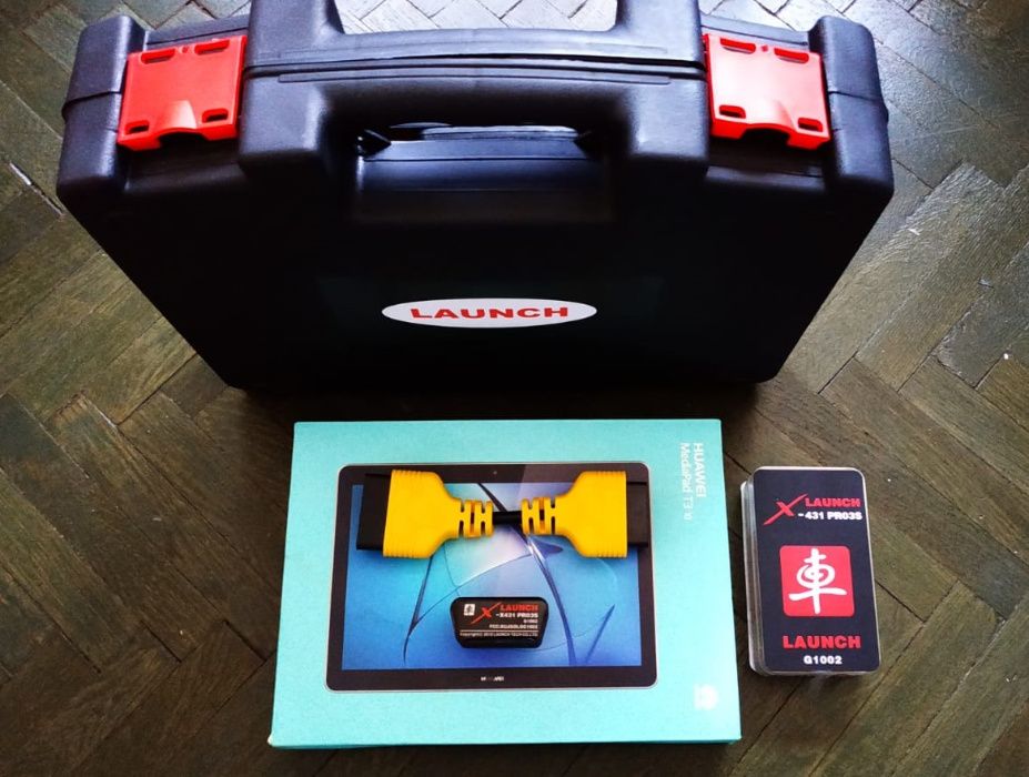 Kit Diagnoza Auto Launch Easydiag 3.0 cu update 2026/2027 + Tableta Android 10.1", Utilizare Service Auto Multimarca, Limba Romana, Licenta Nelimitata