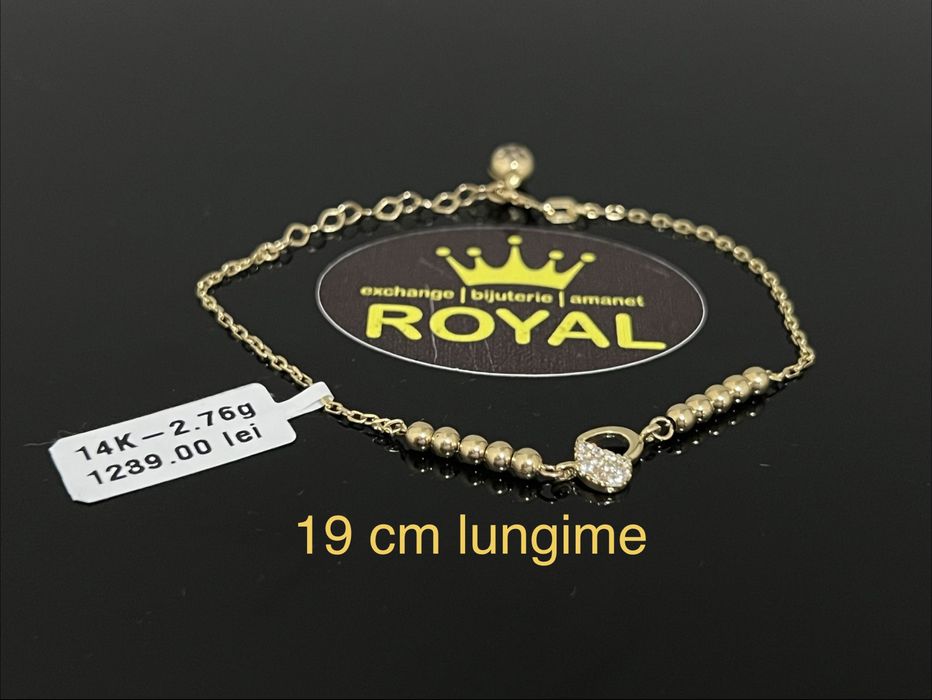 Bijuteria Royal CB : Bratara dama aur 14k 585   2,76 gr
