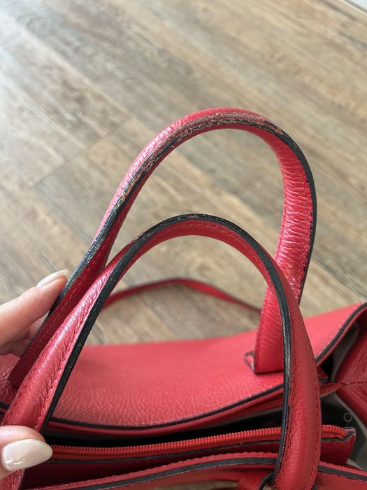 Дамска чанта естествена кожа