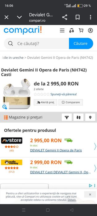 Casti wireless profesionale