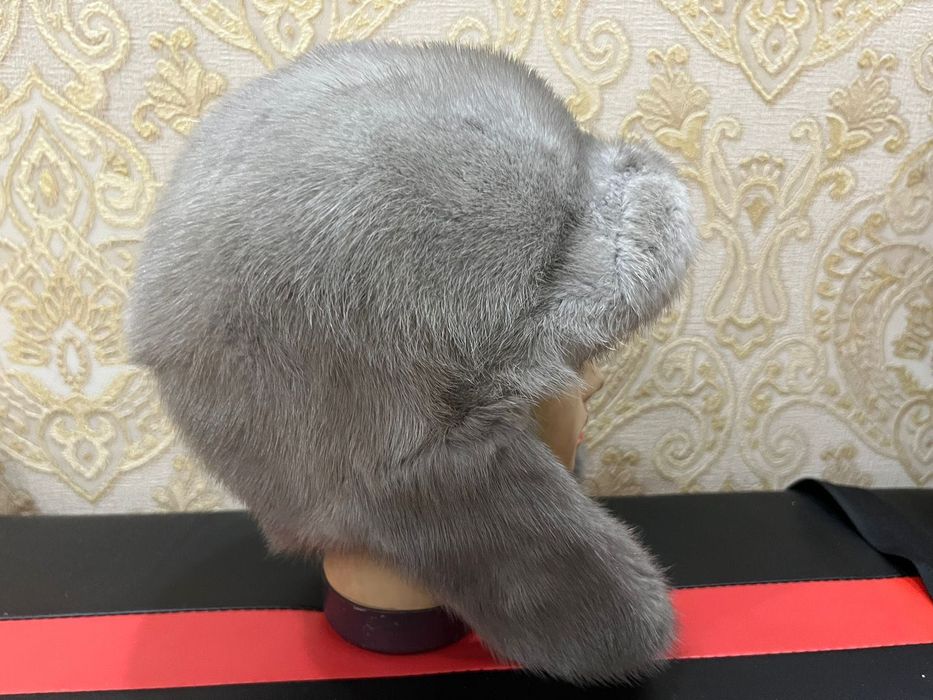 Норковая шапка ушанка