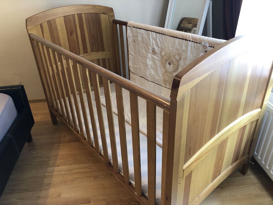 Pătuț Mothercare cu saltea din cocos organic