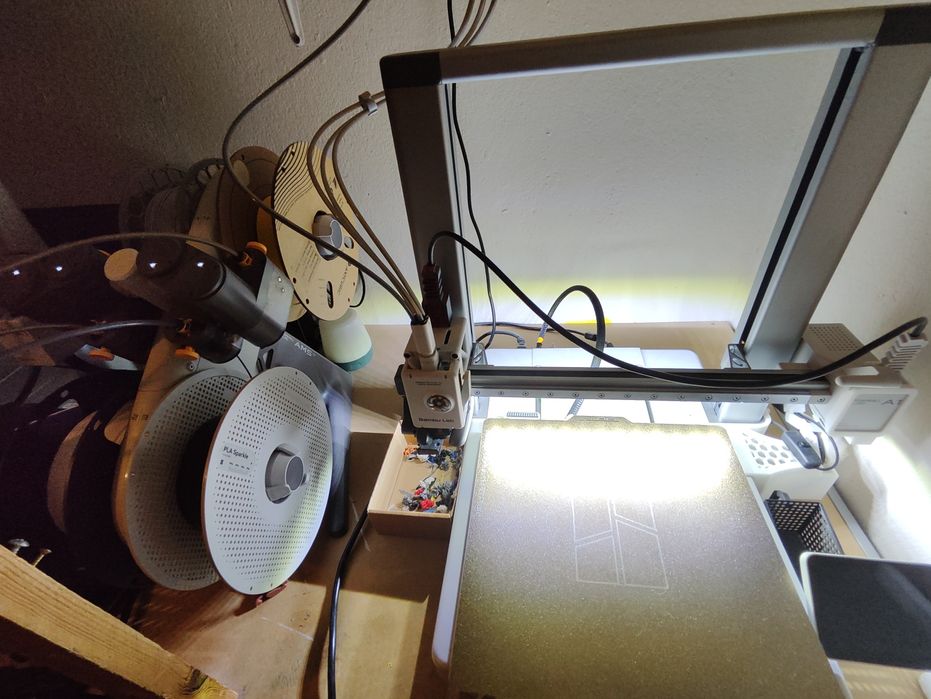 3д принтер Bambu lab A1 Combo - чудесно състояние