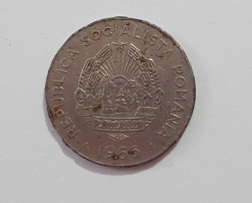 Monedă de 25 bani, de vânzare, anul 1966